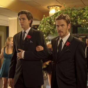 Still of Nicholas Braun and Zach Cregger in Date and Switch (2014)