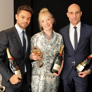 Lindsay Duncan Mark Strong and Dominic Cooper