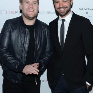 James Corden and Dominic Cooper at event of Butter 2011