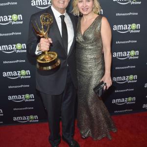 Jeffrey Tambor and Kasia Ostlun at event of The 67th Primetime Emmy Awards 2015