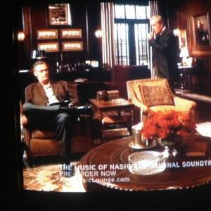 Jeremy Childs and Powers Boothe on Nashville season 1