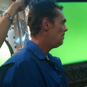 Jeremy Childs on the set for Janets Planet