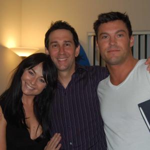 Robert Mann with Brian Austin Green and Lindsey Labram in 2007 film Shades of Love