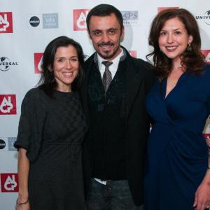 With director Rocco Cataldo and actress Mary Kay Cook AICP show