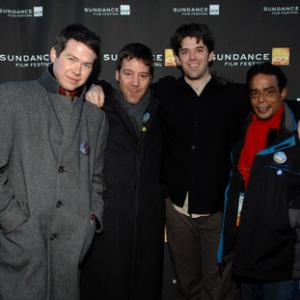 Robert Longstreet, Eddie Rouse, Zack Godshall and Barlow Jacobs at event of Low and Behold (2007)