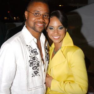 Cuba Gooding Jr. and Alicia Keys