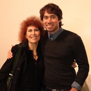 Tristan Creeley with screenwriter and poet, Jayn Lyn Stahl