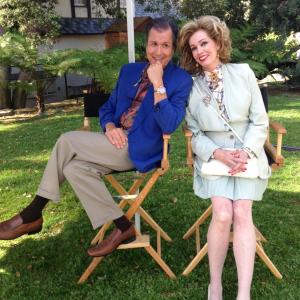 Lou Mulford on set with Michael Burger for national Triscuit Commercial