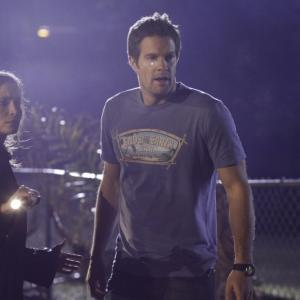 Still of Geoff Stults and Mercedes Mason in The Finder (2012)