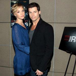 Ashley Scott  Steve Hart attends The Ropes Los Angeles premiere at Lucky Strikes on March 8 2012 in Hollywood California