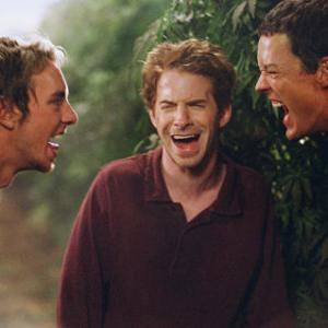 Still of Matthew Lillard Seth Green and Dax Shepard in Without a Paddle 2004