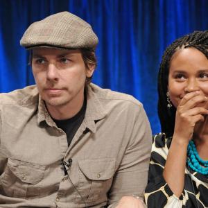 Joy Bryant and Dax Shepard at event of Parenthood 2010