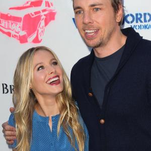 Kristen Bell and Dax Shepard at event of Hit and Run 2012