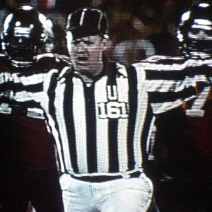 Bud Light Referee sacking the QB