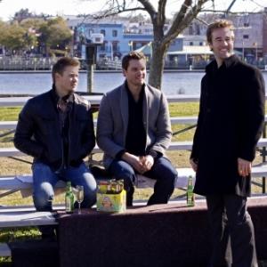 Still of James Van Der Beek Chad Michael Murray and Austin Nichols in One Tree Hill 2003