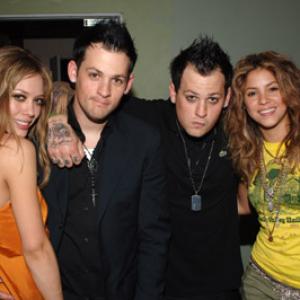 Hilary Duff, Shakira, Benji Madden and Joel Madden