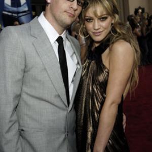 Hilary Duff and Joel Madden at event of 2005 American Music Awards (2005)