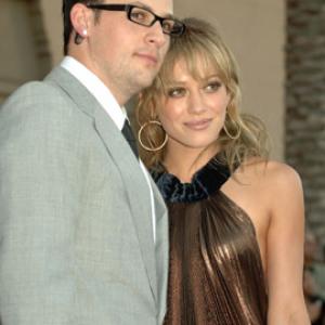 Hilary Duff and Joel Madden at event of 2005 American Music Awards 2005