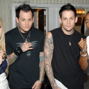 Shad Moss Benji Madden Joel Madden and Avril Lavigne