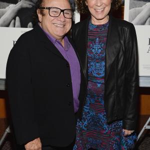 Danny DeVito and Rhea Perlman at event of The Better Angels (2014)
