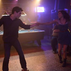 Still of Meaghan Rath and Sam Witwer in Being Human 2011