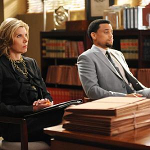 Still of Christine Baranski and Michael Ealy in The Good Wife 2009