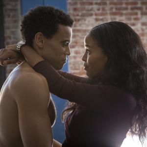 Still of Joy Bryant and Michael Ealy in About Last Night 2014