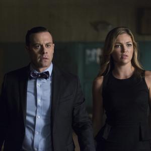 Still of Matthew Rauch and Lili Simmons in Banshee 2013