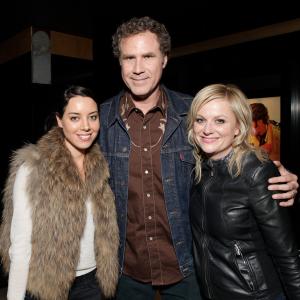 Will Ferrell, Amy Poehler and Aubrey Plaza at event of Casa de mi Padre (2012)
