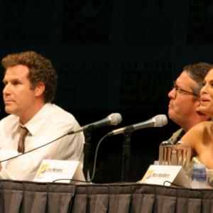 Will Ferrell, Adam McKay and Eva Mendes at event of Rezerviniai farai (2010)