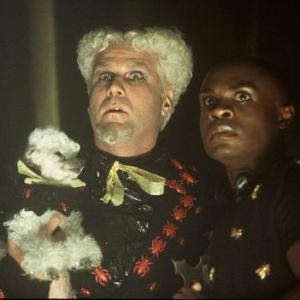 Still of Will Ferrell and Nathan Lee Graham in Zoolander 2001