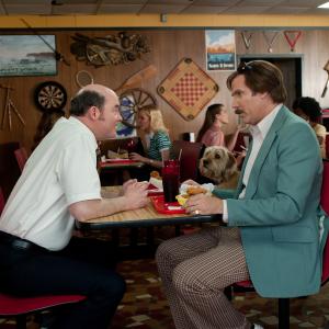 Still of Will Ferrell and David Koechner in Anchorman 2 The Legend Continues 2013