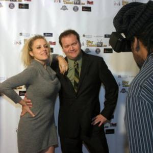 Tom Konkle and Brittney Powell ITVFest Red Carpet