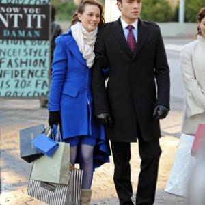Leighton Meester and Ed Westwick at event of Liezuvautoja 2007
