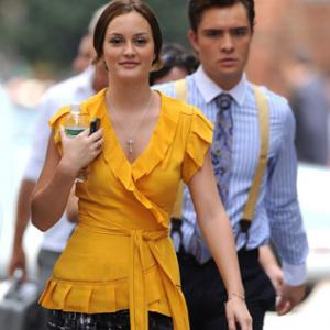 Leighton Meester and Ed Westwick at event of Liezuvautoja 2007