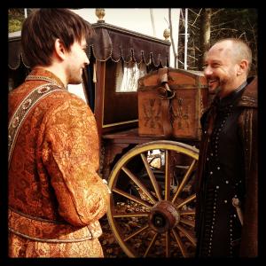 Alec on CWs Reign with Torrance Coombs 2103