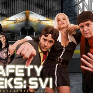 Tom Konkle starring as Bud Yacker in Safety Geeks: SVI 3D