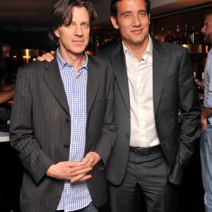 Clive Owen and James Marsh at event of Shadow Dancer 2012