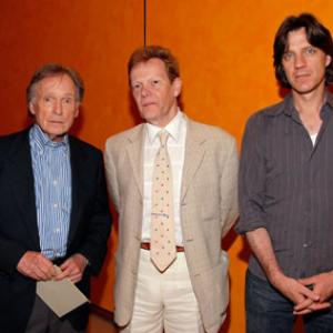 Dick Cavett Philippe Petit and James Marsh at event of Man on Wire 2008