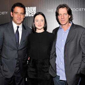 Clive Owen James Marsh and Andrea Riseborough at event of Shadow Dancer 2012