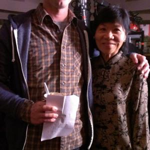 Cici Lau with Andy Samberg, Brooklyn Nine Nine