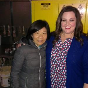 Cici Lau with Melissa McCathay in 