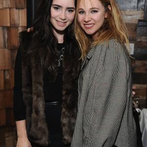 Juno Temple and Lily Collins