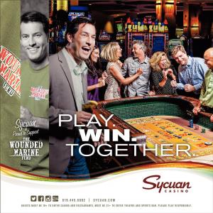 Print Ad for Sycuan Casino in San Diego, CA!