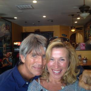 Having a business lunch with the wonderful and talented Eric Roberts!