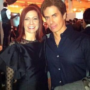 Derrick Damions And Carrie Preston at a Benefit Im a huge fan of True Blood!
