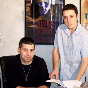 Director  producer Evgeny Afineevsky and producer Igor Zektser