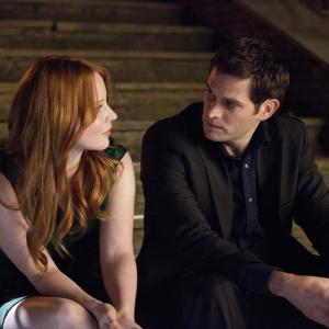 Still of Lauren Ambrose and Steven Pasquale in Coma (2012)