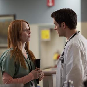 Still of Lauren Ambrose and Steven Pasquale in Coma 2012