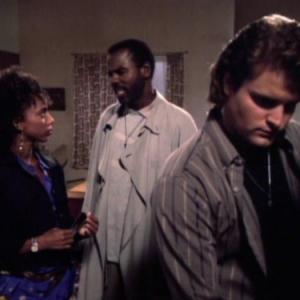 Still of Holly Robinson Peete Peter DeLuise and Steven Williams in 21 Jump Street 1987